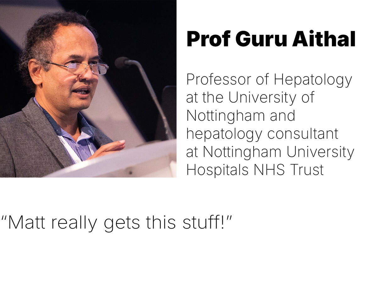 Prof Guru Aithal testimonial